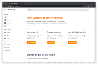 tfhub: R interface to TensorFlow Hub