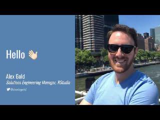 Alex Gold | Managing Packages for Open Source Data Science | RStudio