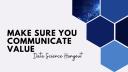 Make Sure You Communicate Value | Data Science Hangout Highlights