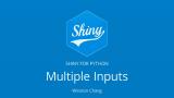 Multiple Inputs in Shiny for Python || Winston Chang || RStudio