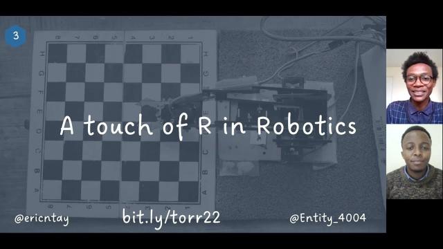 Eric Wanjau & Ian Muchiri | A touch of R in Robotics | RStudio (2022)