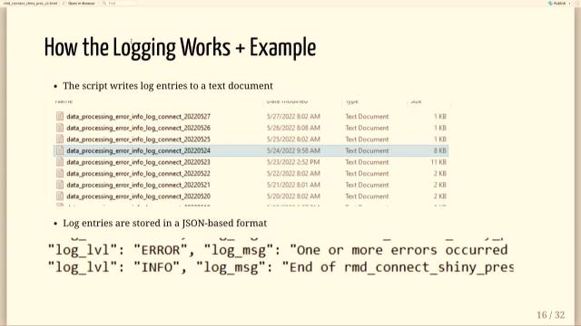 Kolbi Parrish & Andy Pham | R Markdown + RStudio Connect + R Shiny | Posit (2022)