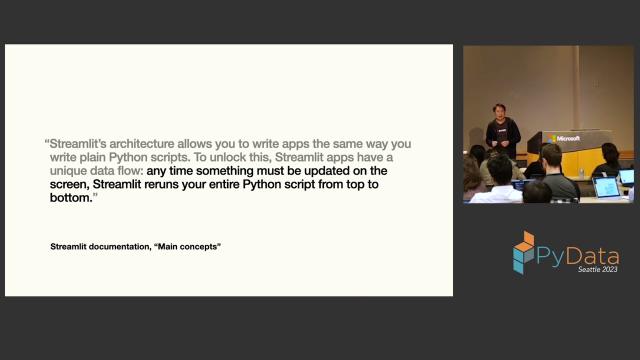 Joe Cheng - Shiny: Data-centric web applications in Python | PyData Seattle 2023