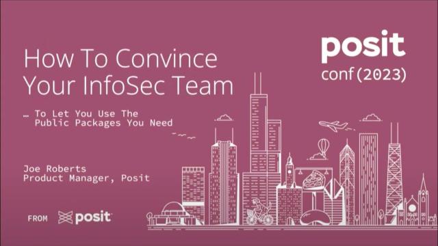 How I Learned to Stop Worrying and Love Public Packages - posit::conf(2023)
