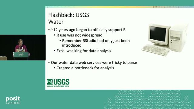 USGS R Package Development: 10-year Reflections - posit::conf(2023)