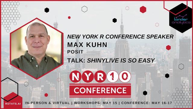 Max Kuhn -SHINYLIVE IS SO EASY