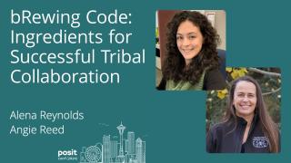 Alena Reynolds - bRewing code: Ingredients for successful tribal collaboration