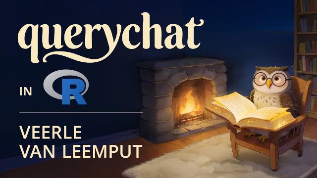 querychat in R: Query Your Data with Natural Language | Shiny + LLMs | Veerle van Leemput