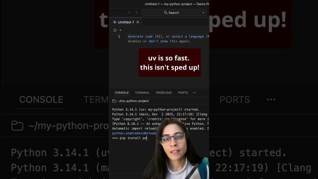 Easiest way to get started on a Python project?!